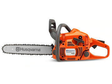 gas powered chain saw