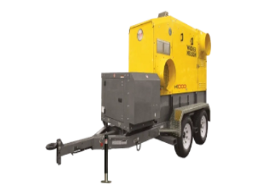 diesel powered tow behind industrial heater