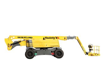 gas powered driveable genie lift