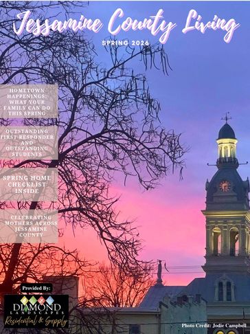 Spring 2026 edition of Jessamine County Living Magazine for Nicholasville and Wilmore KY