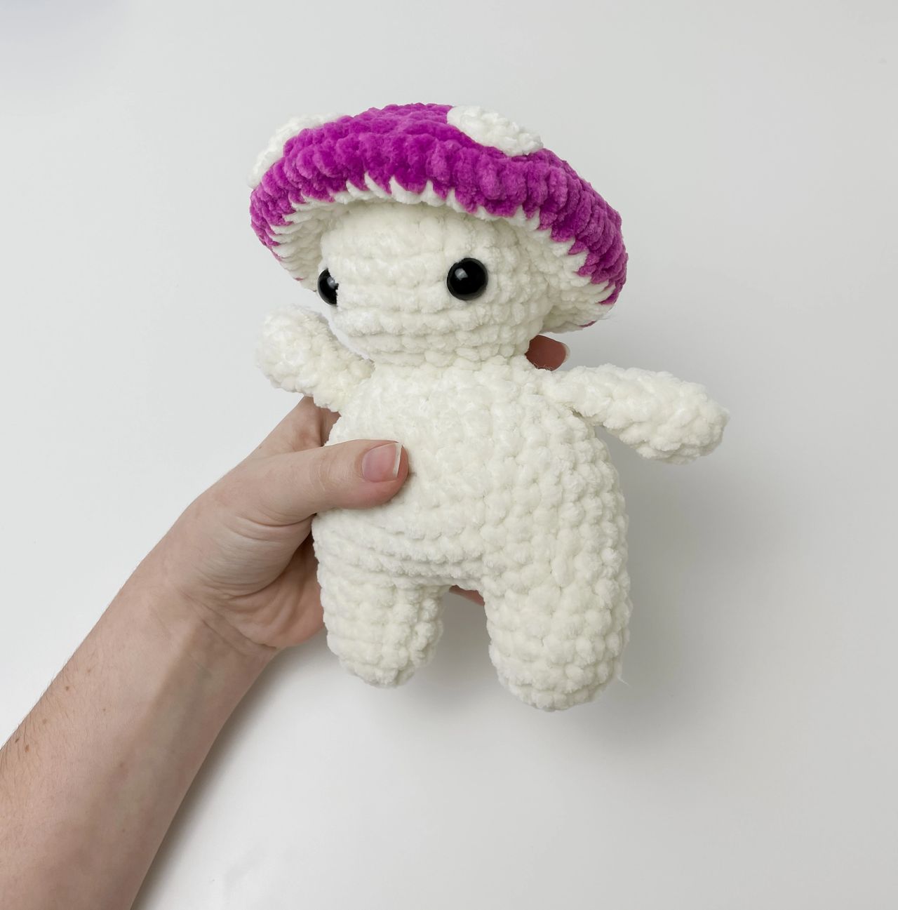 amigurumi crochet mushroom 