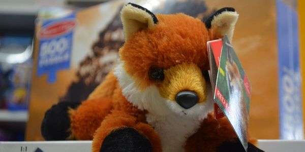 children fox toy