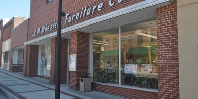 Renovations  to the previous Wheeler Furniture Co. to the town offices  involving numerous town offi