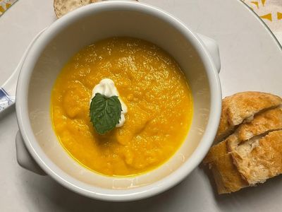 Steve’s Carrot & Ginger  Soup