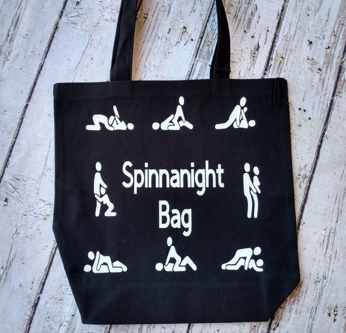 Spinnanight Bag Spend The Night Sticker for Sale by tinalanette