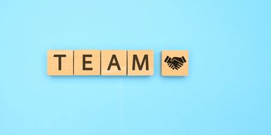 TEAM, Hände schütteln, Zusammen