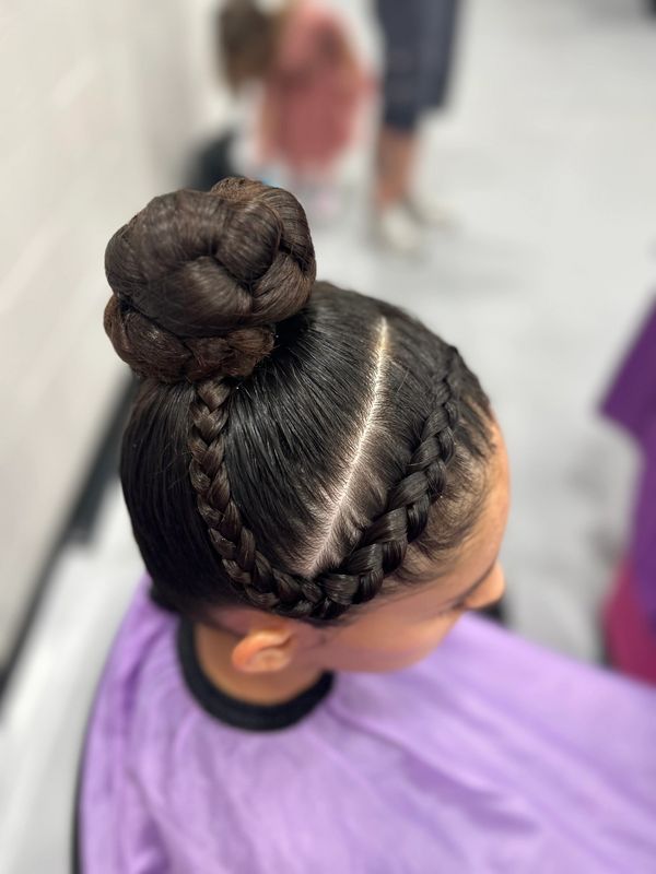 Gymnastic Performance Ready hairstyle 