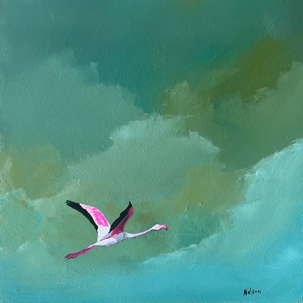 Flying Flamingo