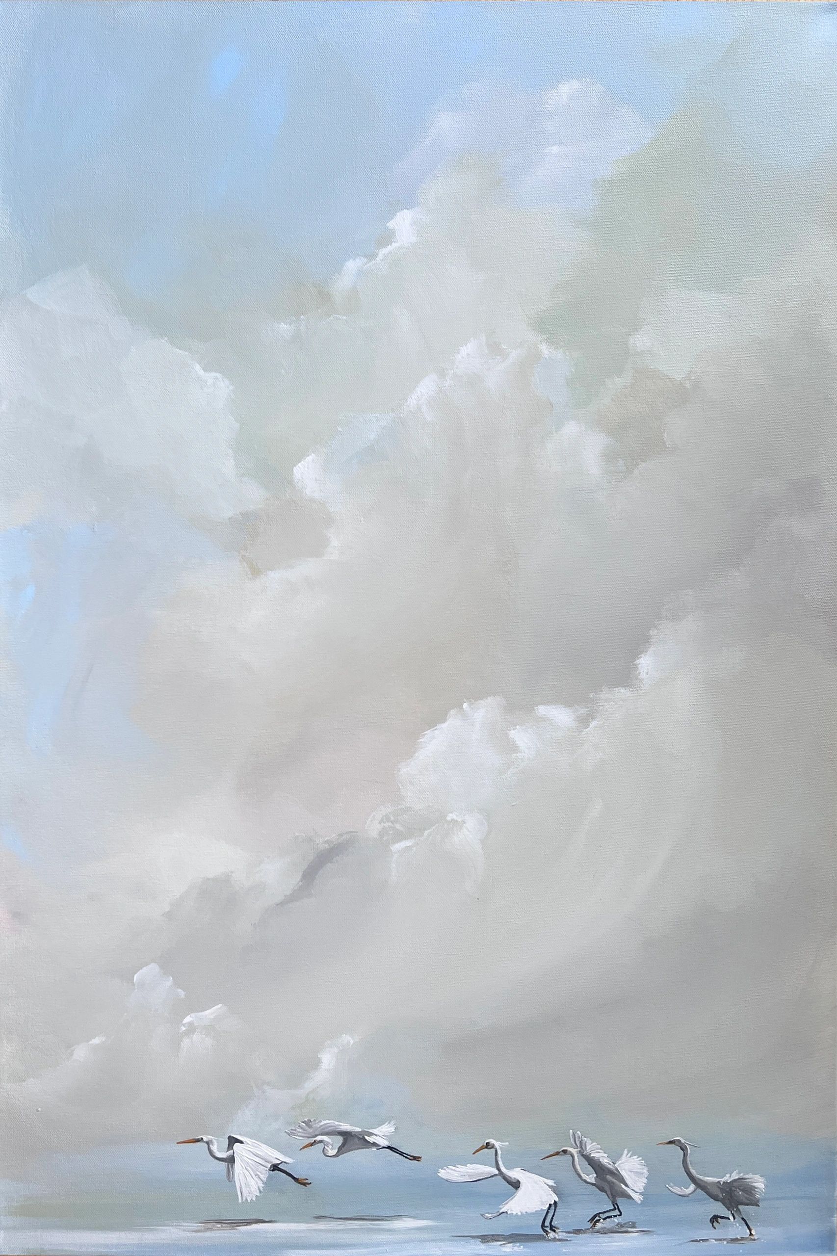 Taking Flight - 24”x36” - Acrylic on Canvas - $1200