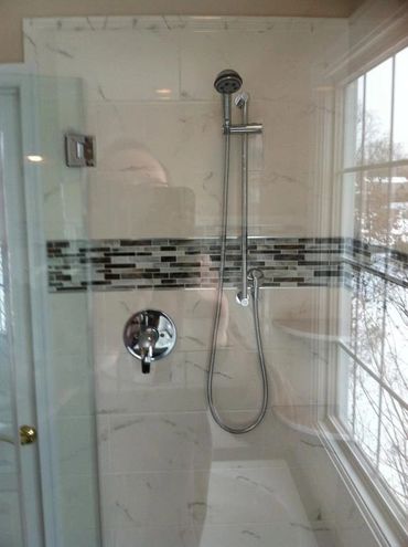 Convenient design for bathing area