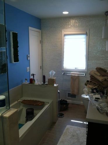 Convenient design of a bathroom