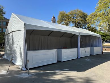 10 x 20 White Frame Tent  Reventals Dallas-Ft. Worth, TX Party, Corporate,  Festival & Tent Rentals