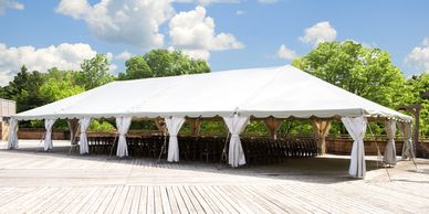 40x40 Frame Tent Rentals in Dallas-Fort-Worth TX