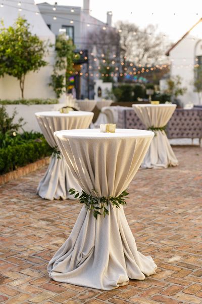 Tall Round, Square Cocktail Tables, Party Reception Banquet