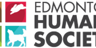 Logo of Edmonton Humane Society with animal icons.