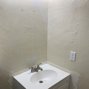 Guest Bath Update starting with new vanity install