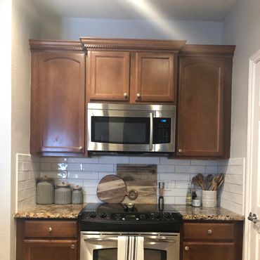 Subway Tile Backsplash