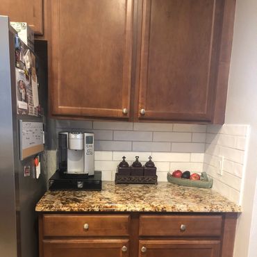 Subway Tile Backsplash