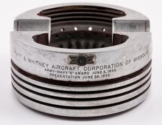 Extremely rare WWII date June 2nd 1945 “Army - Navy E Award” to Pratt & Whitney Aircraft Corporation