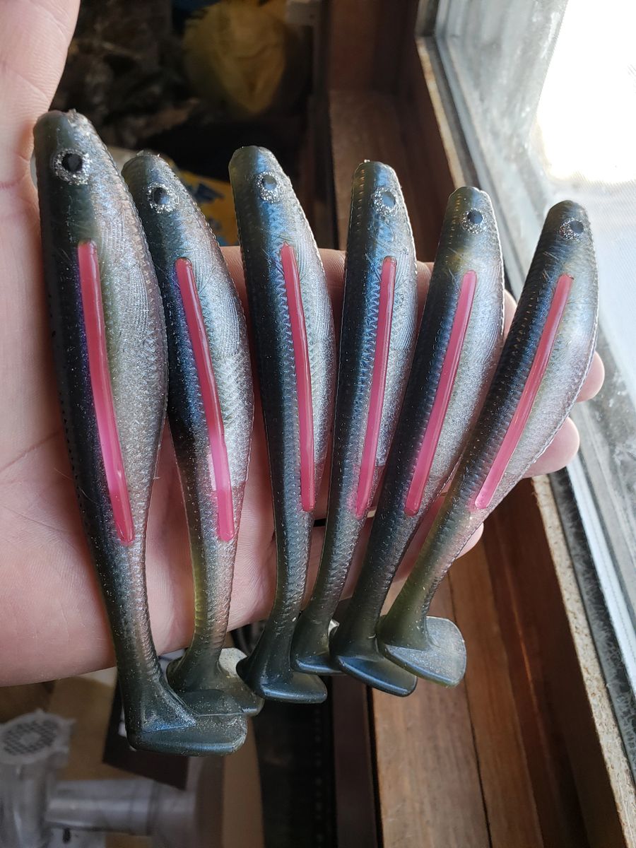 5 CUSTOM SWIMBAIT 6CT.