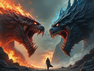Name: Fire Drake vs Ice Wyrm