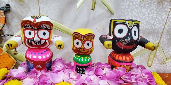 Jagannath yath ratra at home