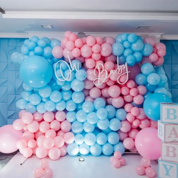 balloon wall decor houston