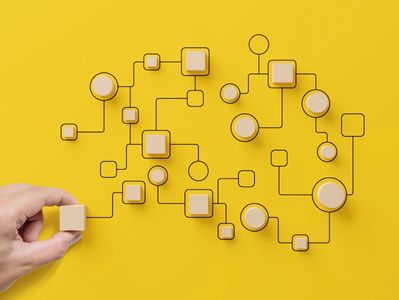 Maze symbolizing system framework, human capital risk, strategic business partner, negotiation plan