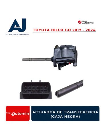 Actuator for Toyota Hilux GD 2017-2024, black box transfer part.