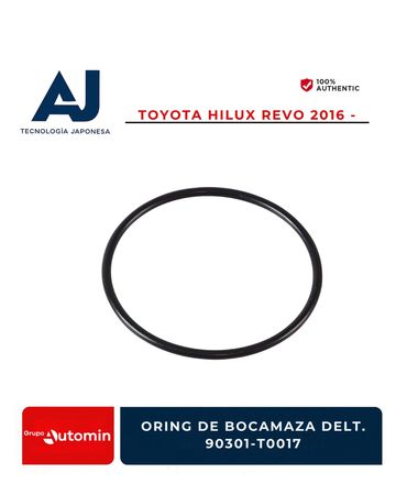 O-ring seal for Toyota Hilux Revo 2016 engine part, model 90301-T0017.