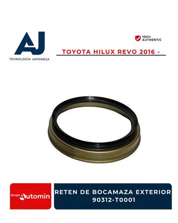 Exterior oil seal for Toyota Hilux Revo 2016.