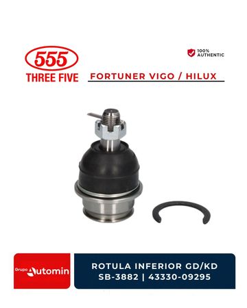 Ball joint part for Fortuner Vigo and Hilux vehicles.