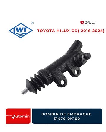 Clutch slave cylinder for Toyota Hilux GD 2016-2024, part number 31470-0K100.