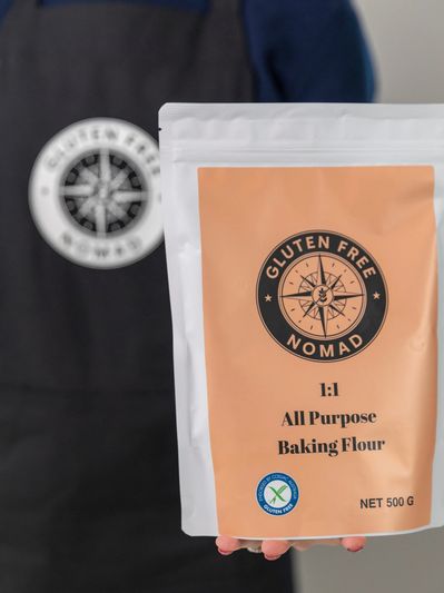 Easy everyday gluten free baking using free-from whole seed gluten free flour