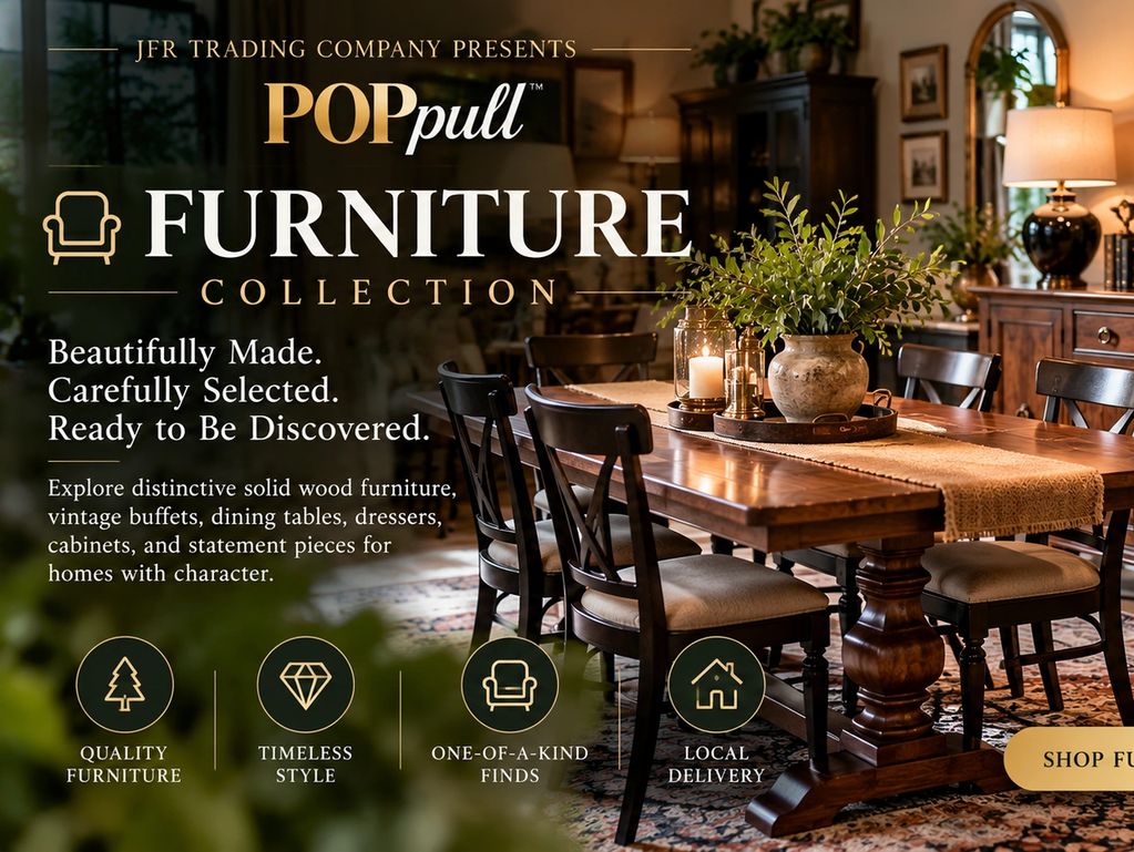 🪑 Distinctive Furniture. Timeless Style. Exceptional Finds.