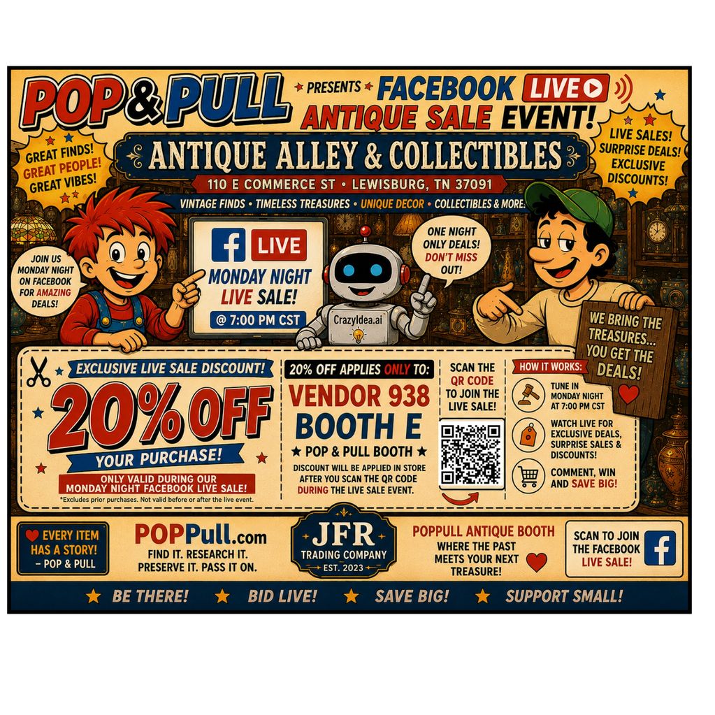 Scan the POP & PULL QR code in our booth to unlock exclusive booth discounts.