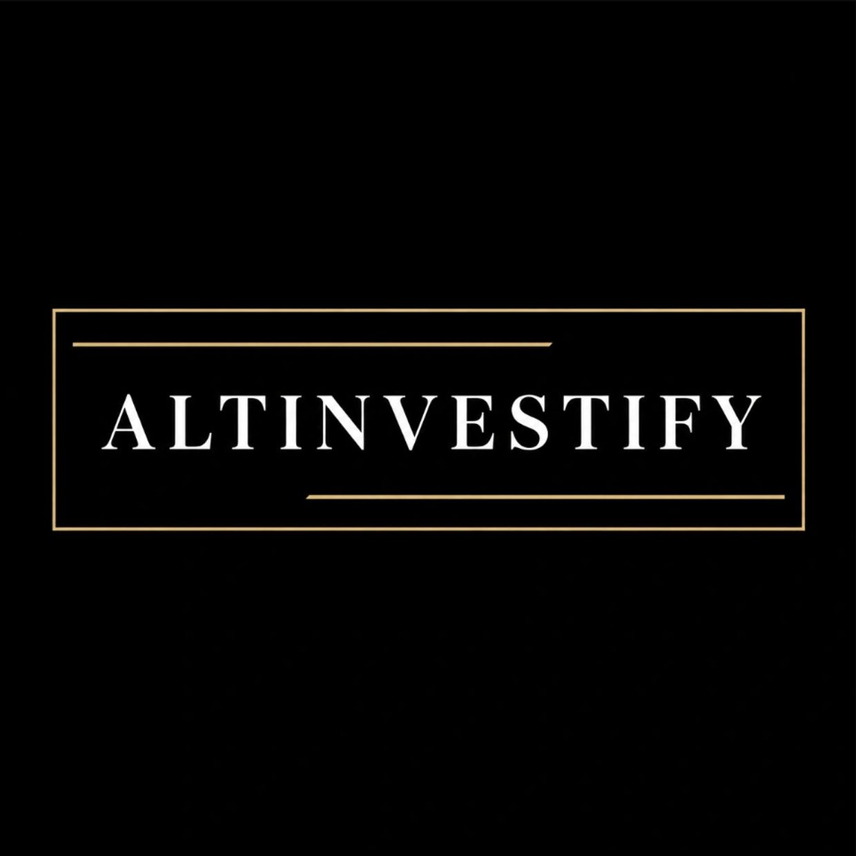 Logo design with the text ALTINVESTIFY.