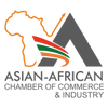 Asian African Chamber of Commerce Logo on Aadhya Shakti Chems Pvt. Ltd Website - AACC Symbo