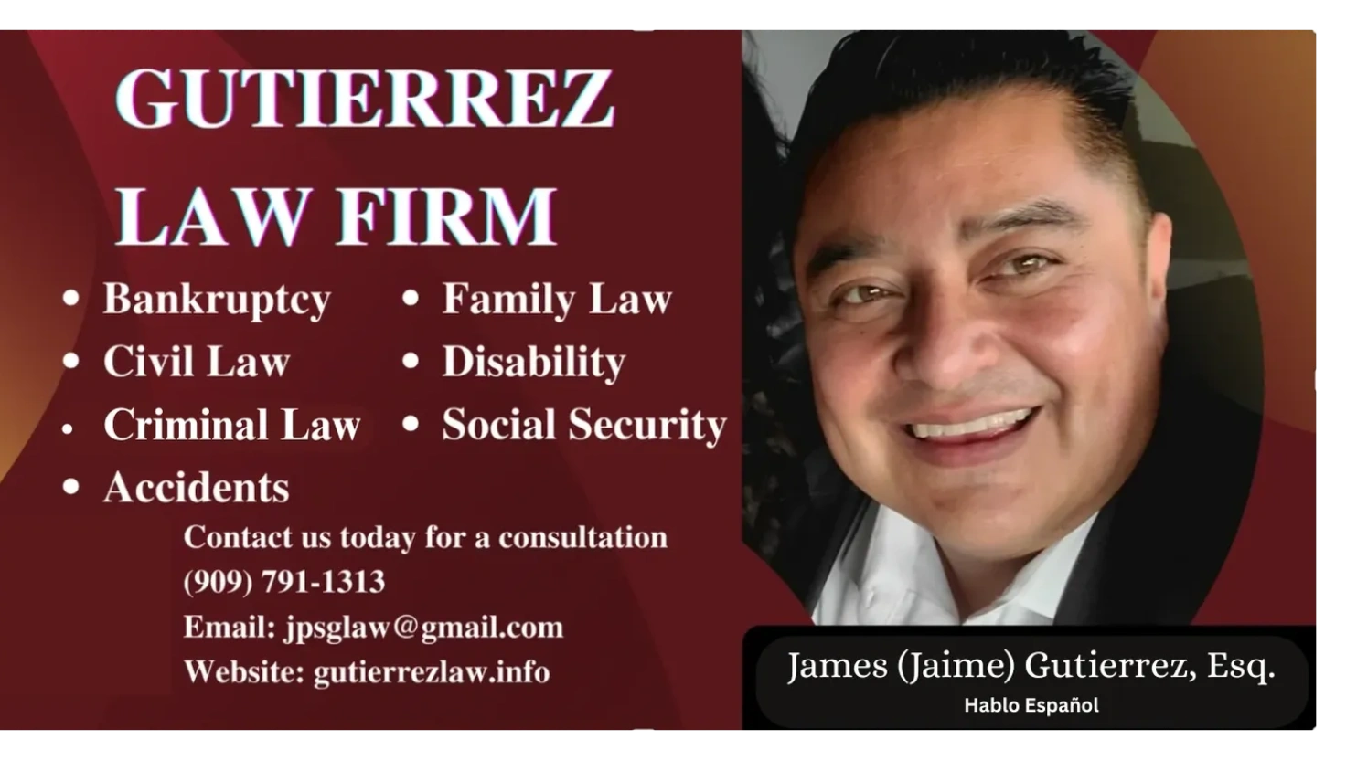 James Gutierrez's Instagram, Twitter & Facebook on IDCrawl