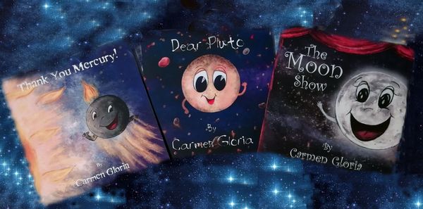 Kid Astronomy series by author/illustrator Carmen Gloria Pérez