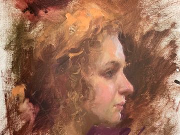 Portrait of woman by Marci Oleszkiewicz 