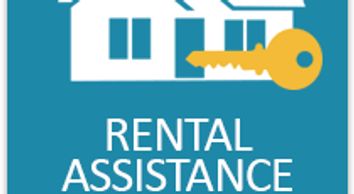 Icon of a house with a key labeled 'Rental Assistance'.
