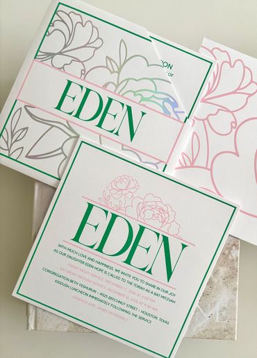 The Garden Of Eden Invite