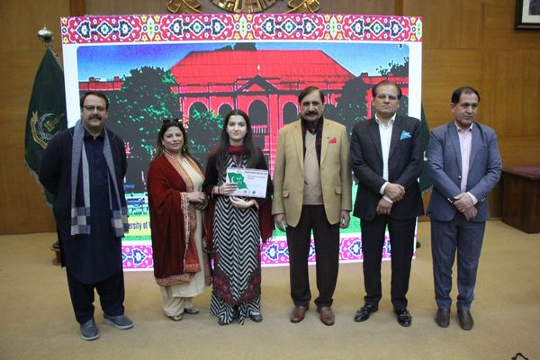 Seen in the photo (left to right): Murad Ali, MD National Book Foundation; Amna Shah, Director Huner