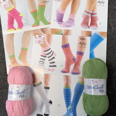 Cotton Socks 4 Ply
£4.85 each
Ball Weight: 100g
Blend:38% Polyamide, 4% Other, 58% Cotton