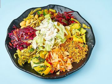 Mix-Salat-Teller, 3 Salate zur Auswahl