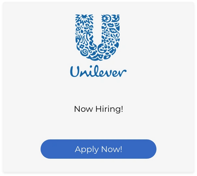 Unilever is hiring!