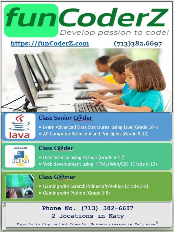 Computer Training School Java Coding Funcoderz Com Katy Texas Funcoderz Com - how many people play roblox coder kids houston online classes