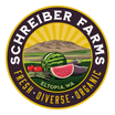 Schreiber Farms
Fresh, Local , Organic &
Diverse Produce!