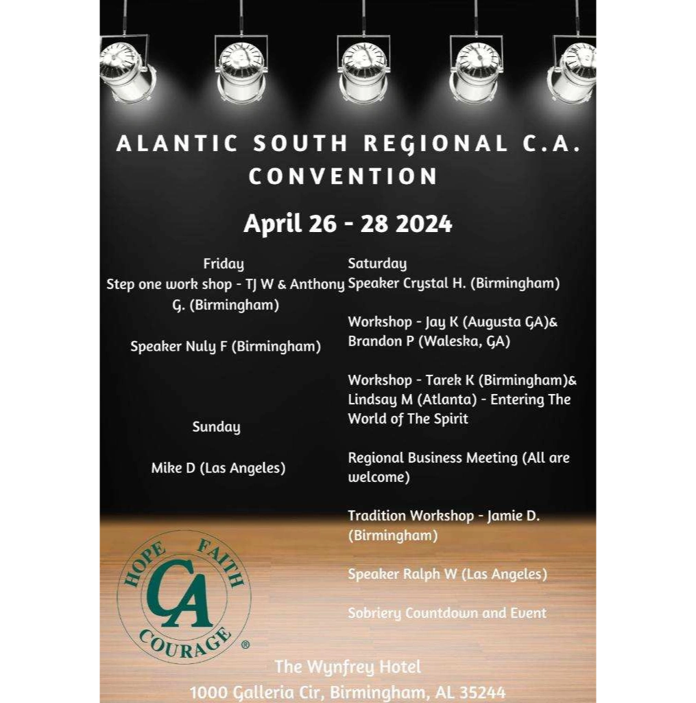 BASIC Ticket 2024 Atlantic South Regional CA Convention